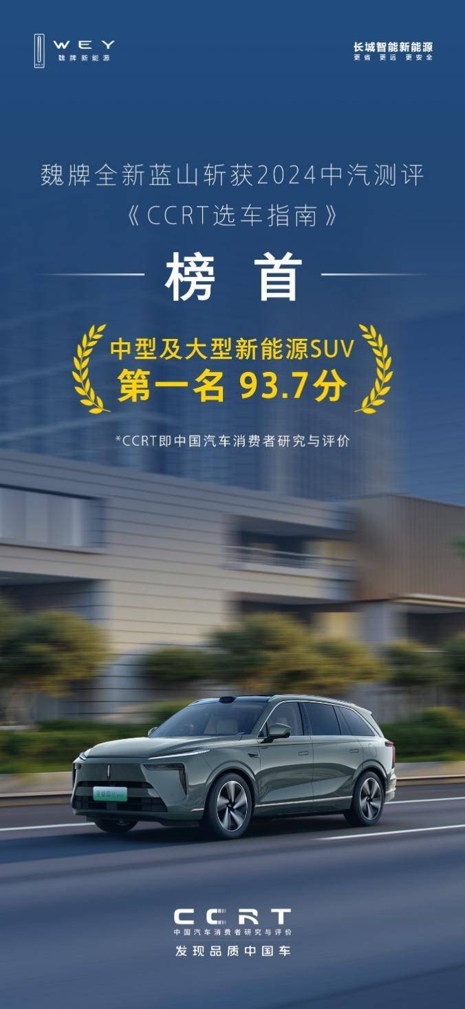 大六座SUV最优选，全新蓝山荣获中汽评测《CCRT选车指南》第一名_搜狐汽车_搜狐网