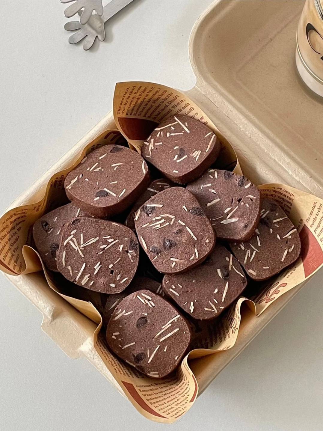 巧克力杏仁曲奇