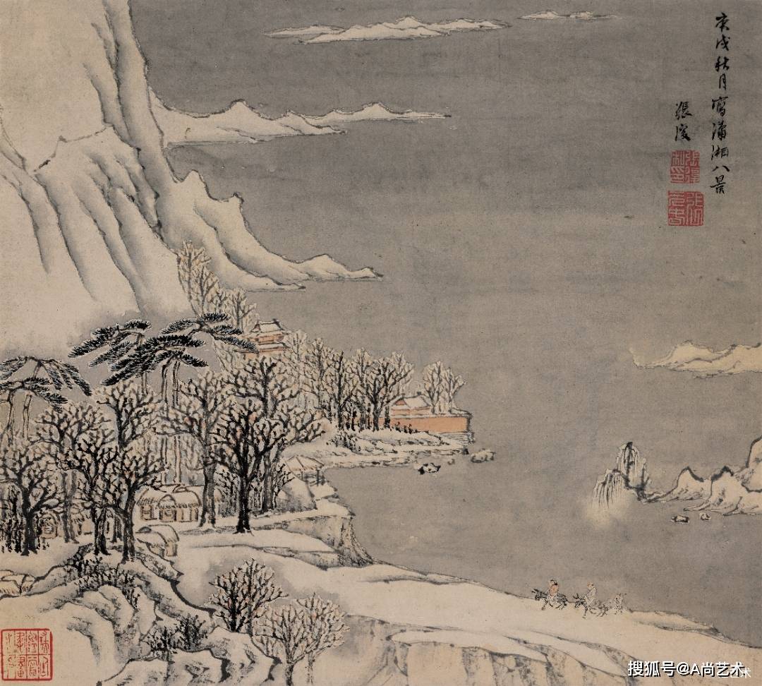 名家画谱//张复作品分享_绘画_山水_吴门