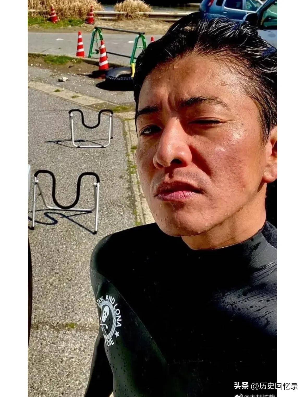 52岁的木村拓哉工藤静香近照曝光!毁容式的衰老!网友:变老了!