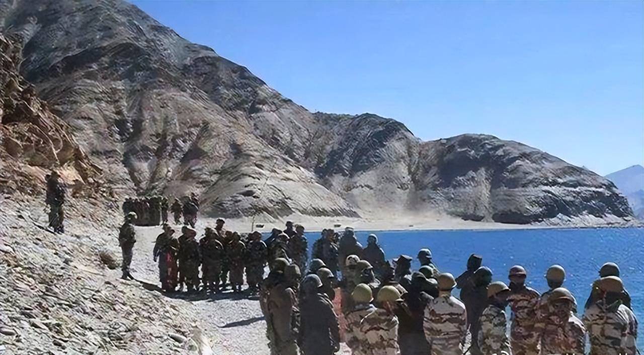 公湖大桥开建,隔断印军再次偷袭的可能,印度搞事炒作