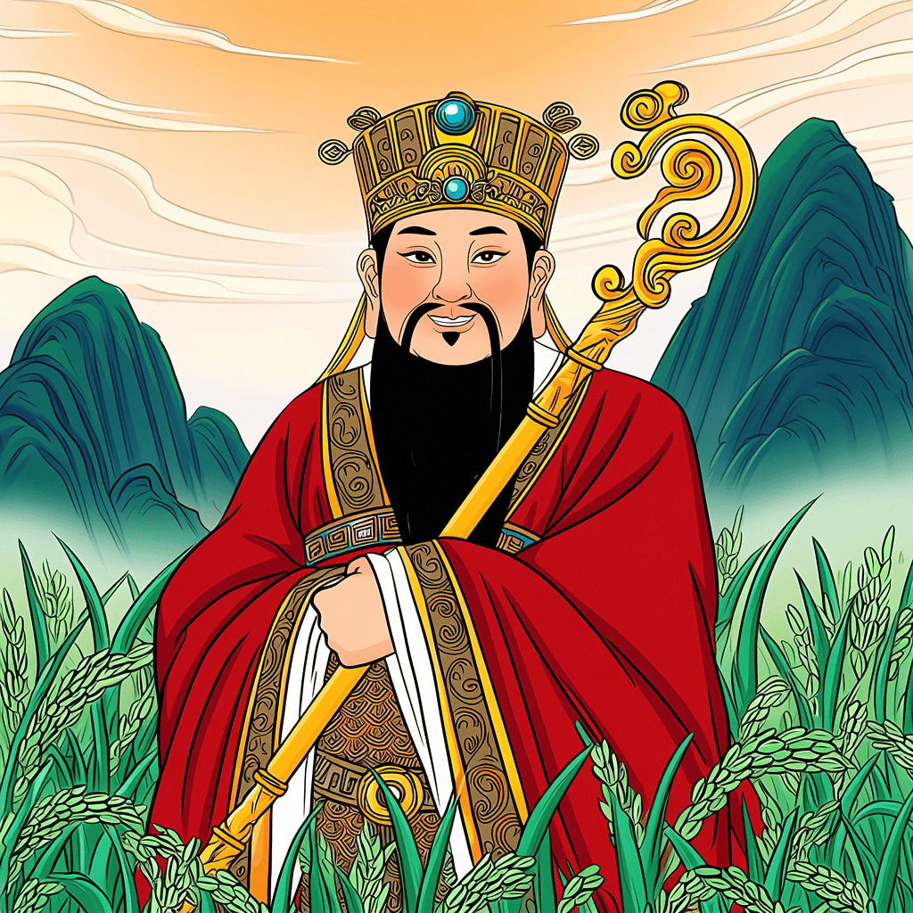 炎帝:华夏文明的曙光与永恒的精神图腾