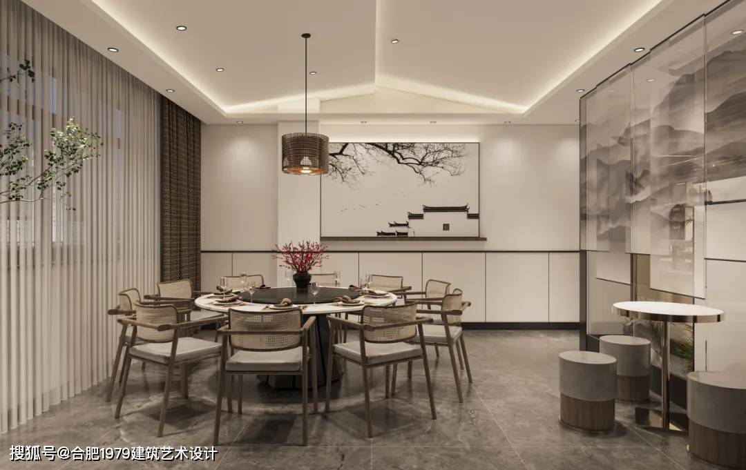 徽派餐饮空间设计:古韵新风的质感呈现