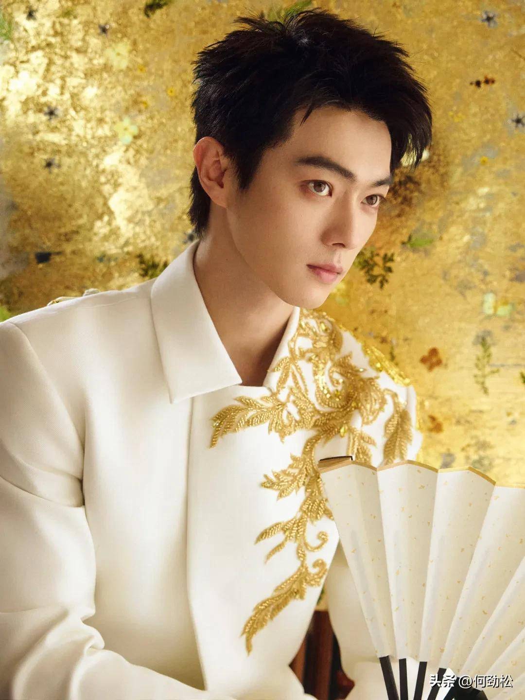 第9名许凯陈晓长得好看真的帅尤其是陈晓的五官真的就是黄金比例啊