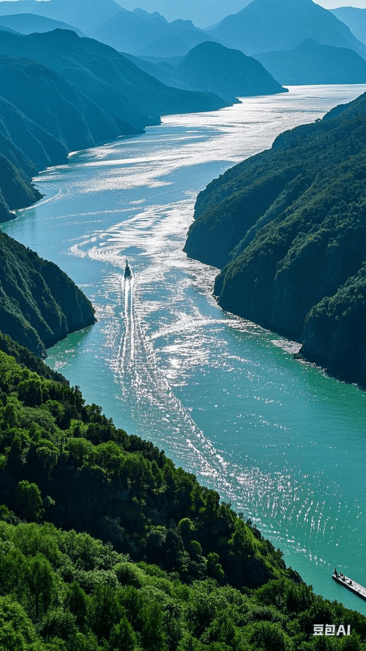 奔腾不息追寻着远方的希望