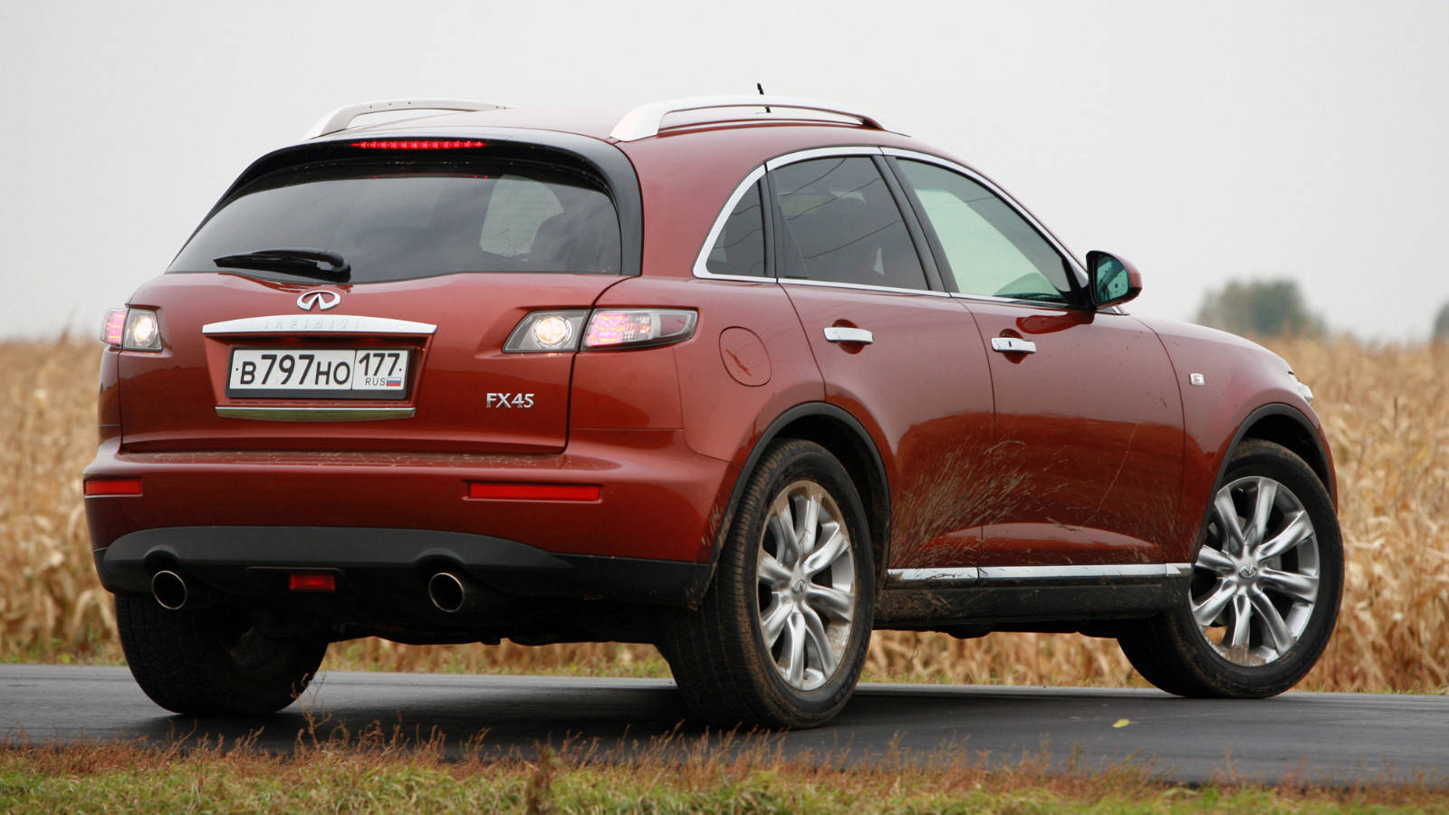 全新轿跑suv英菲尼迪 qx65 首图曝光