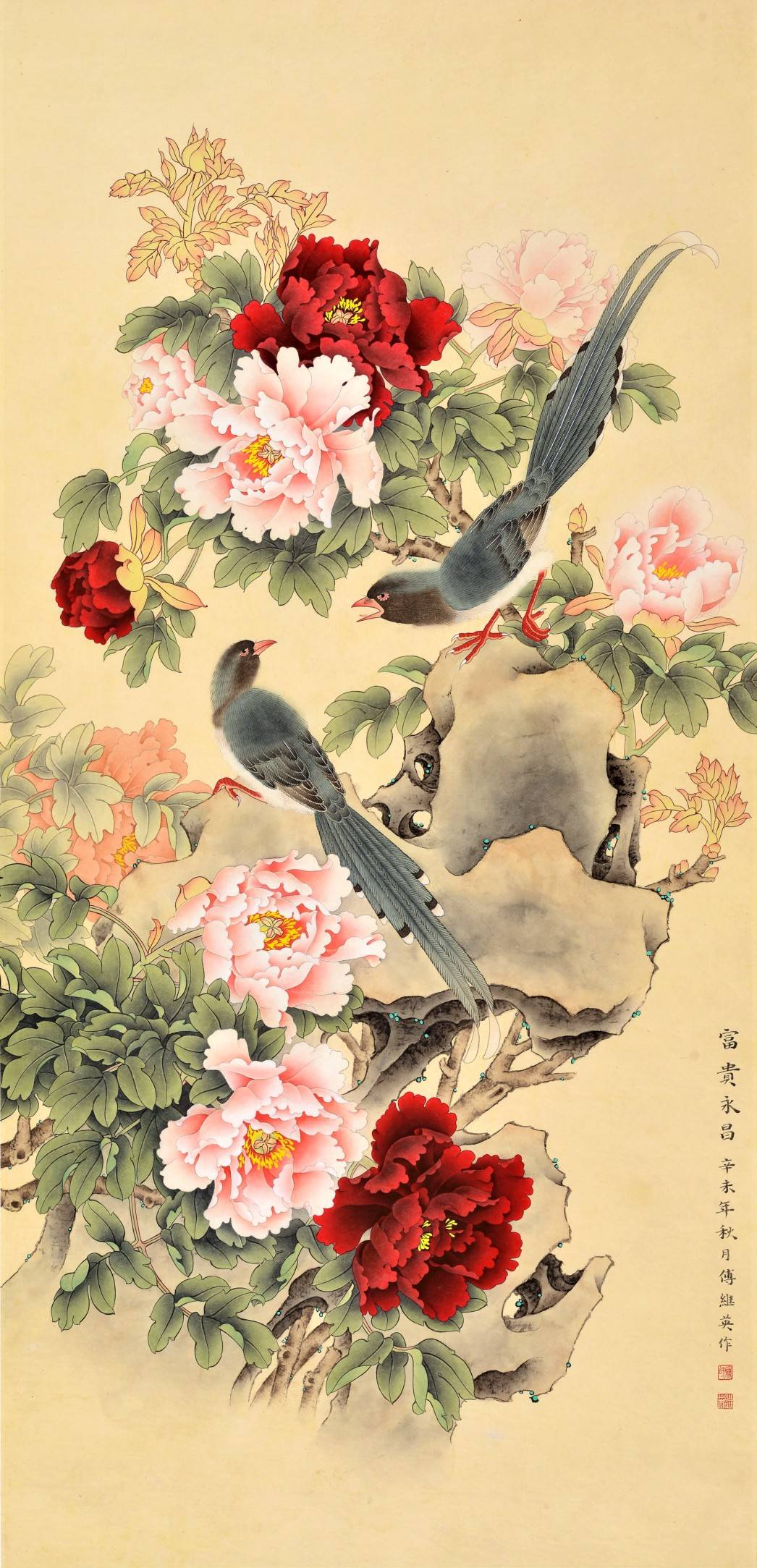 为何顶级藏家钟爱工笔花鸟画?解读其"静中见动"的艺术哲学