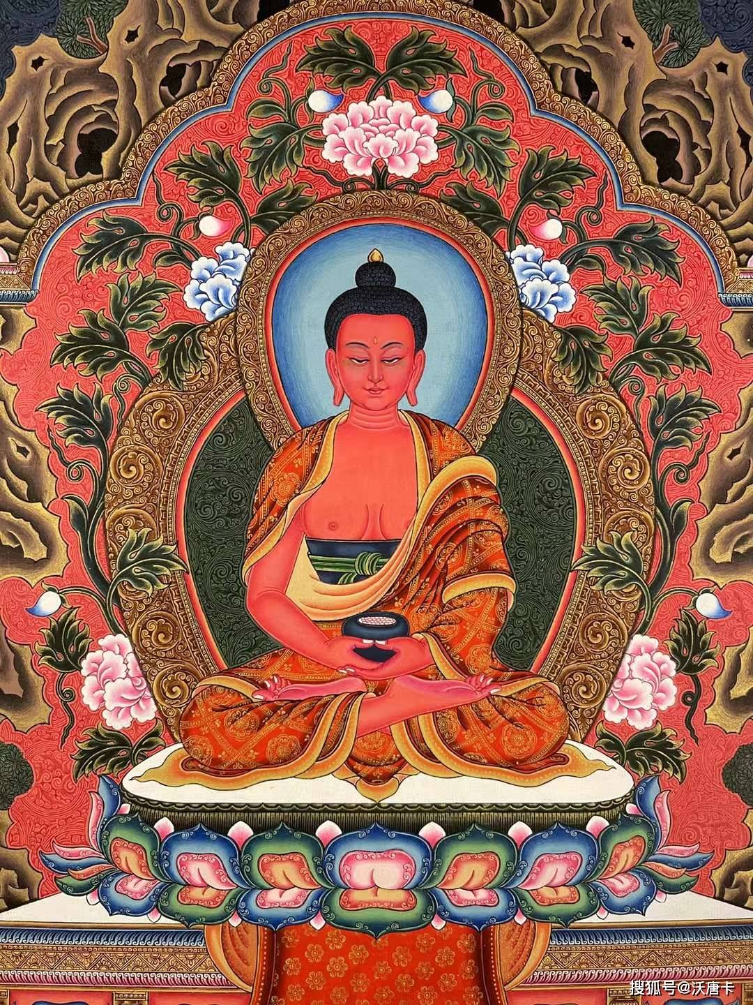 接下来请朋友们欣赏一组沃唐卡编号为173