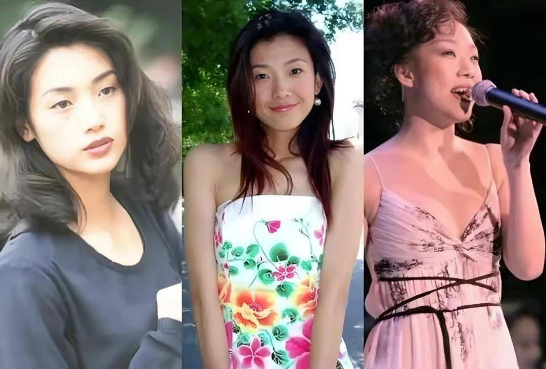 由左至右:吴倩莲,倪景阳,林忆莲三人撞脸被提及的次数也不少,尤其是