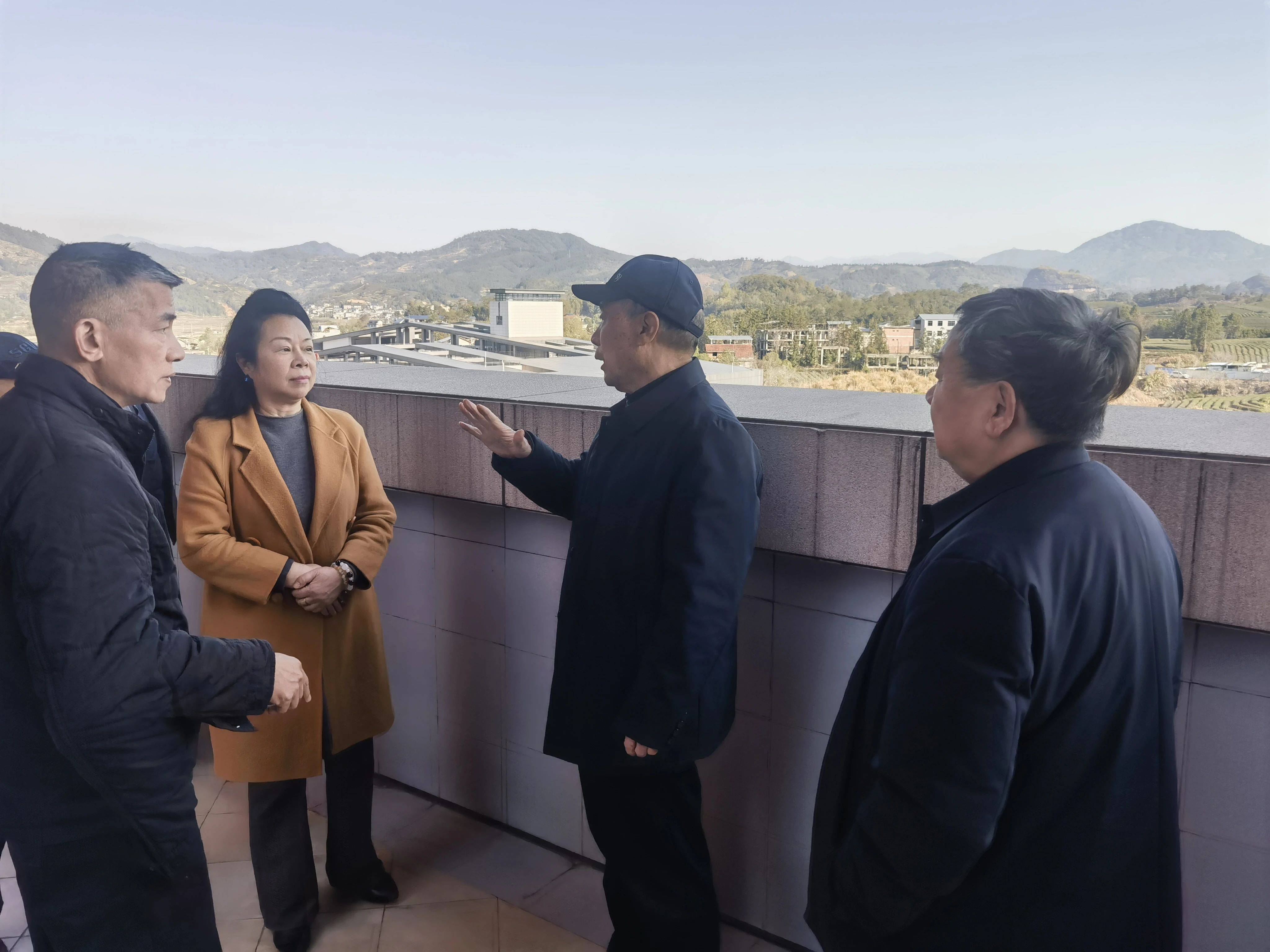 省海西原生态发展基金会理事长熊玉枝一行调研考察武夷山浦城福安茶