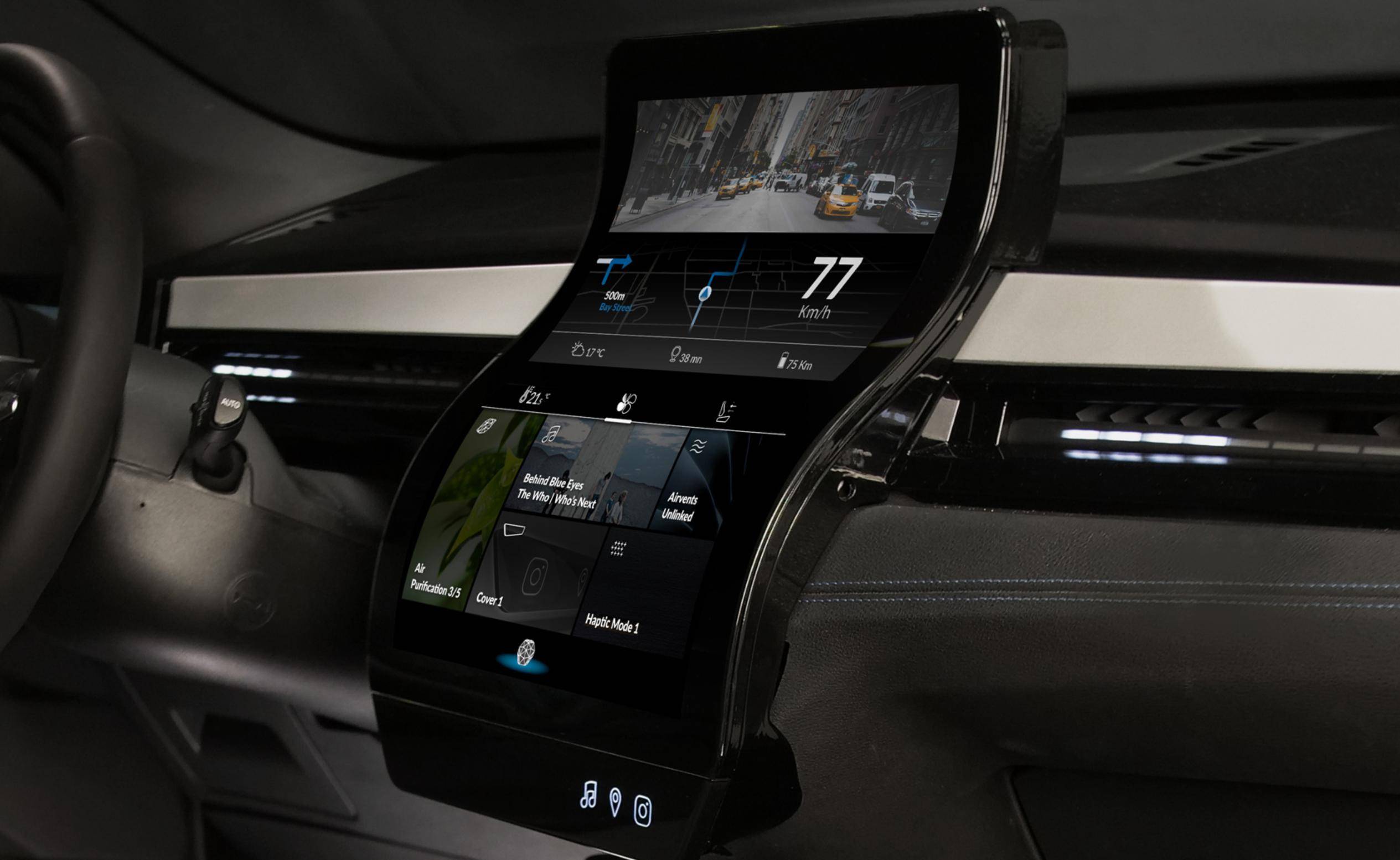 汽车屏幕哪家强?oled三星优势大,总出货量lg占优