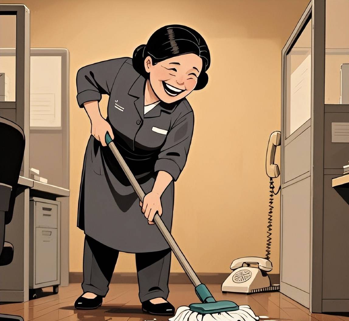 主持人杨乐乐为保洁阿姨发声,每个职业都应该被尊重!