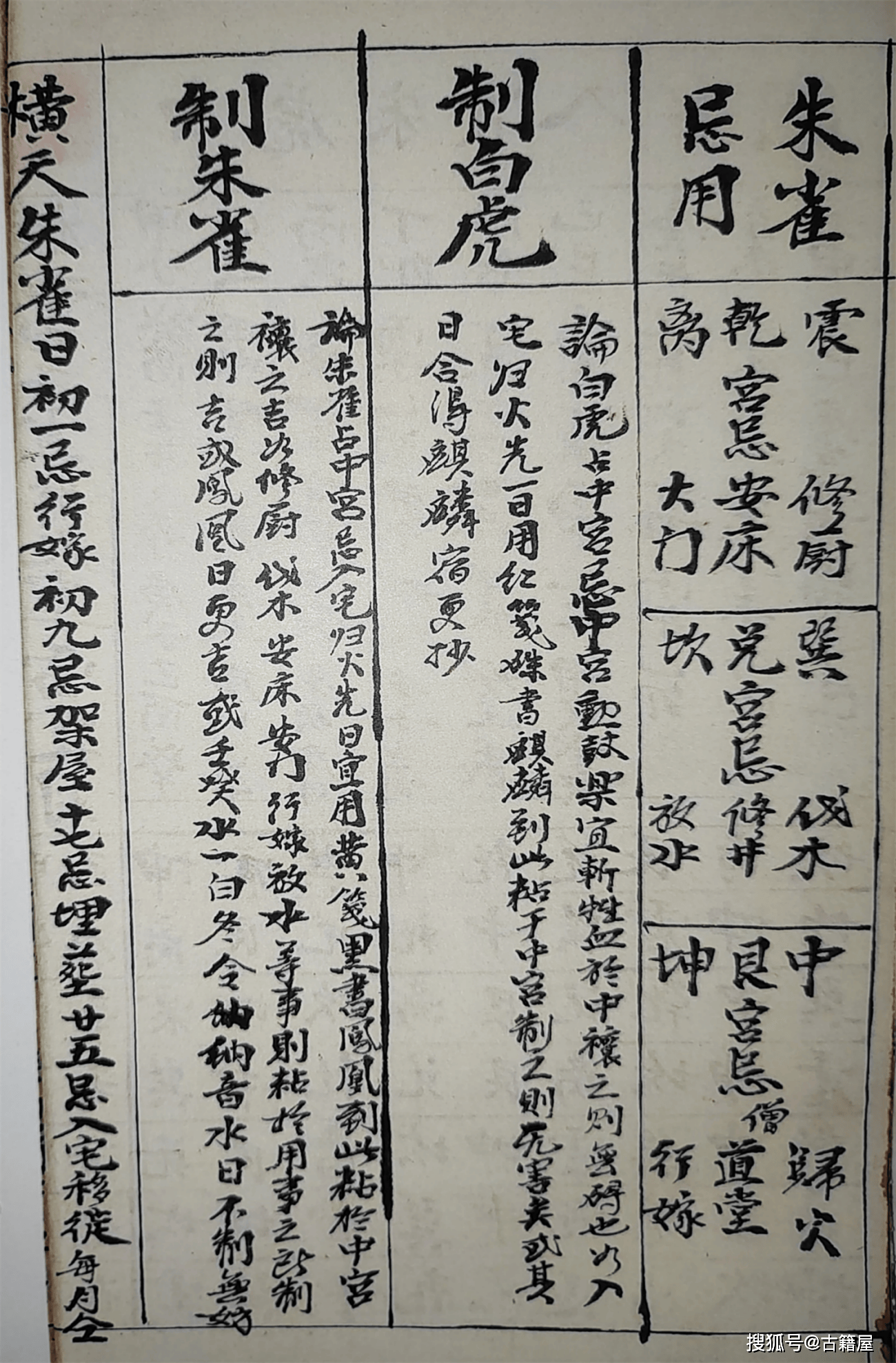 山命旨穿山龙,斗首择吉秘《胡氏祖传秘旨》
