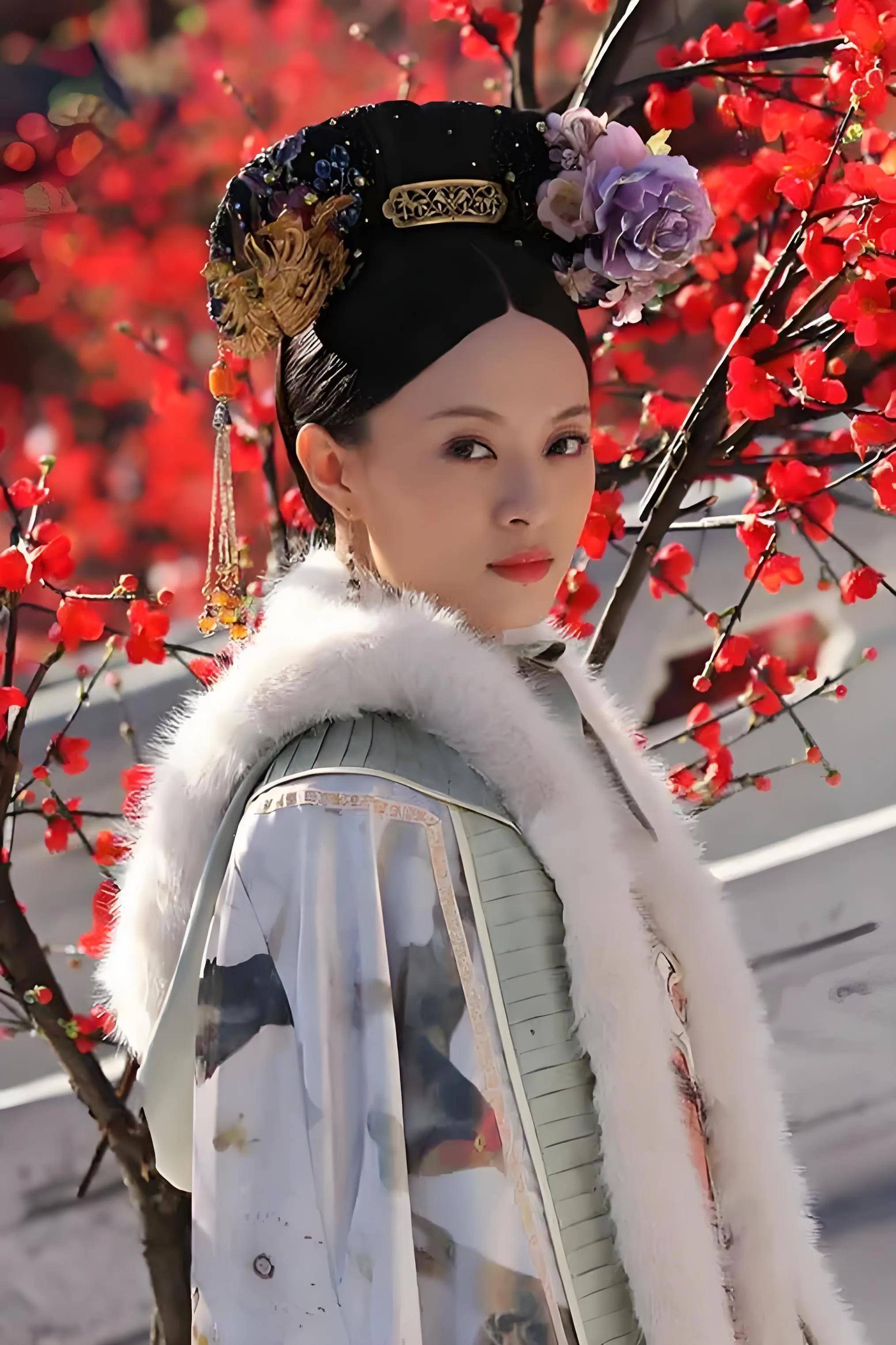 孙俪长发太美了这套搭配让她美到认不出网友42岁如同32岁