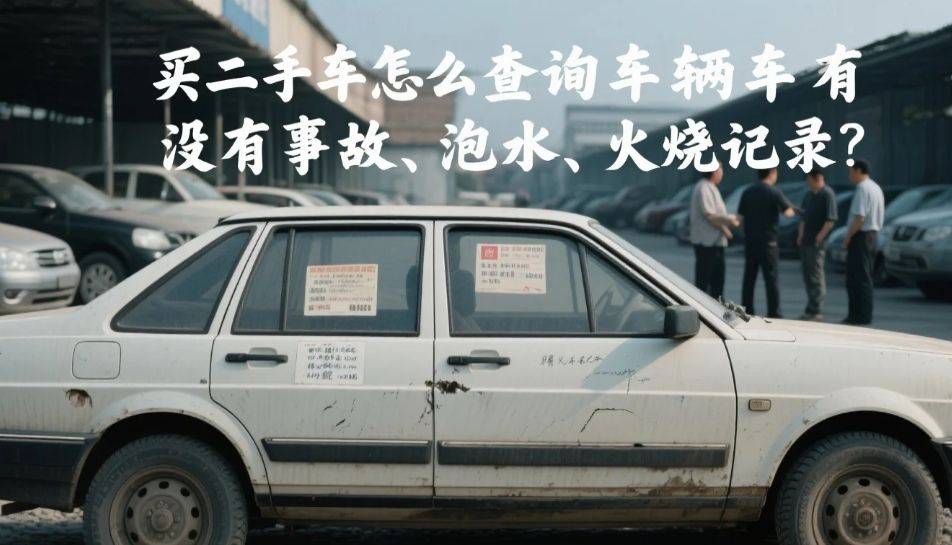 购买二手车如何查看汽车有没事故、泡水、火烧记录？