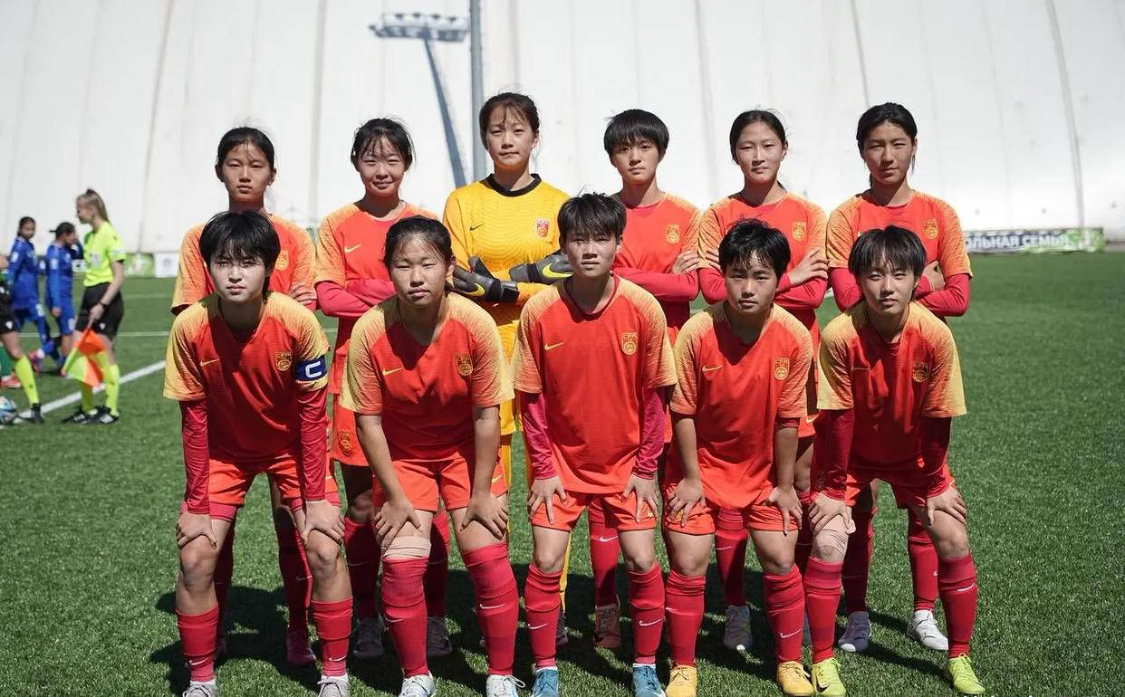中国U16女足6-0大胜乌兹别克斯坦，刷新队史纪录