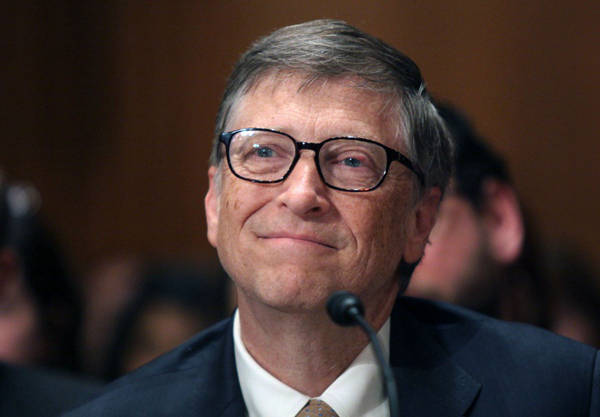 比尔·盖茨（Bill Gates）几乎全部财富已有20年，指
