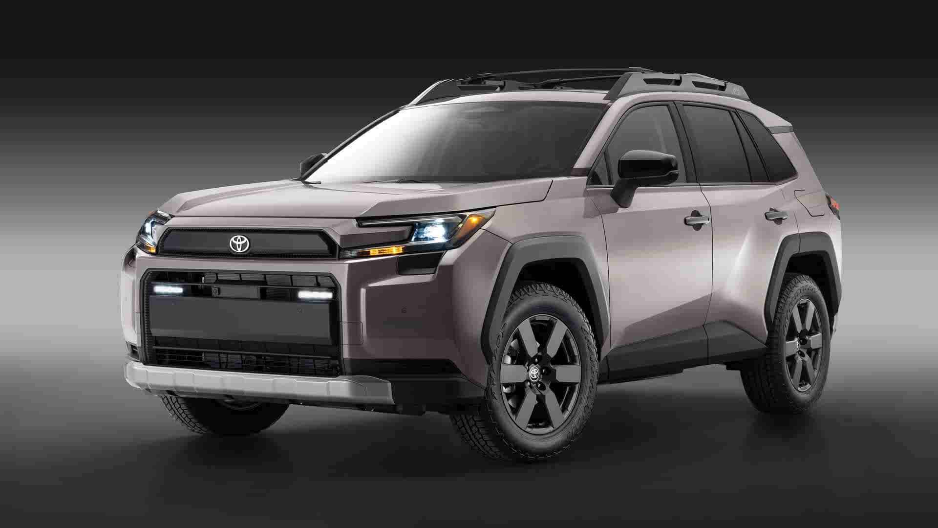 新一代丰田RAV4发布 全系混动，外观硬派
