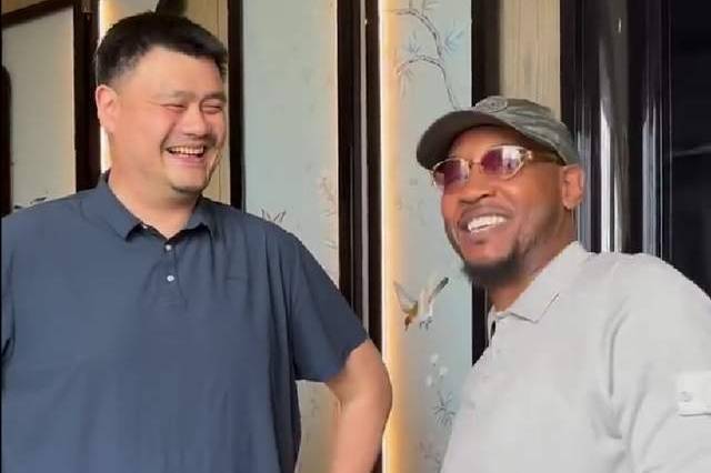 局气!姚明上海滩为安东尼接风洗尘,瓜哥满脸堆笑:这里是你的地盘!