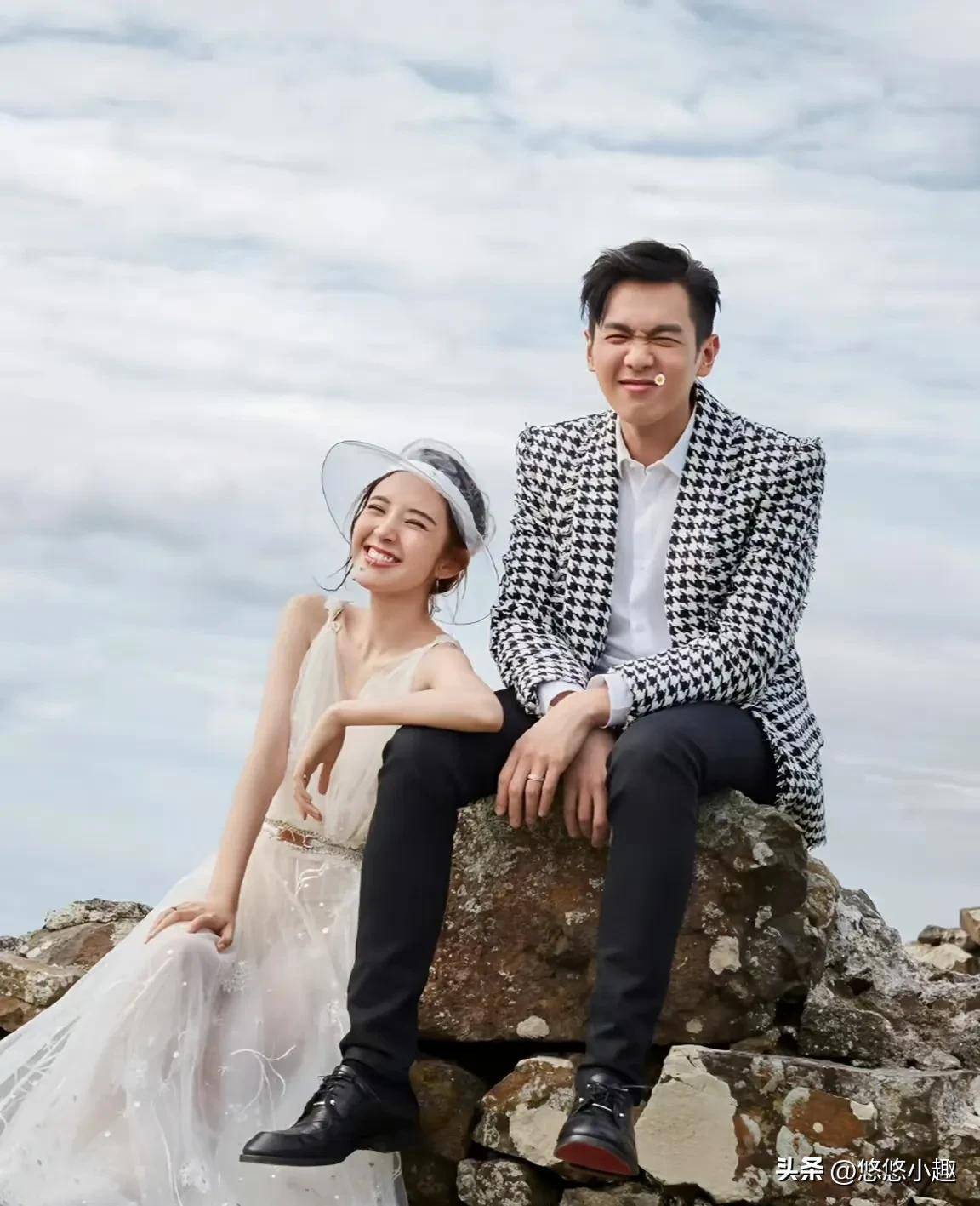 张若昀一家三口伦敦现身,唐艺昕18万包包抢镜,女儿坐婴儿车超温馨