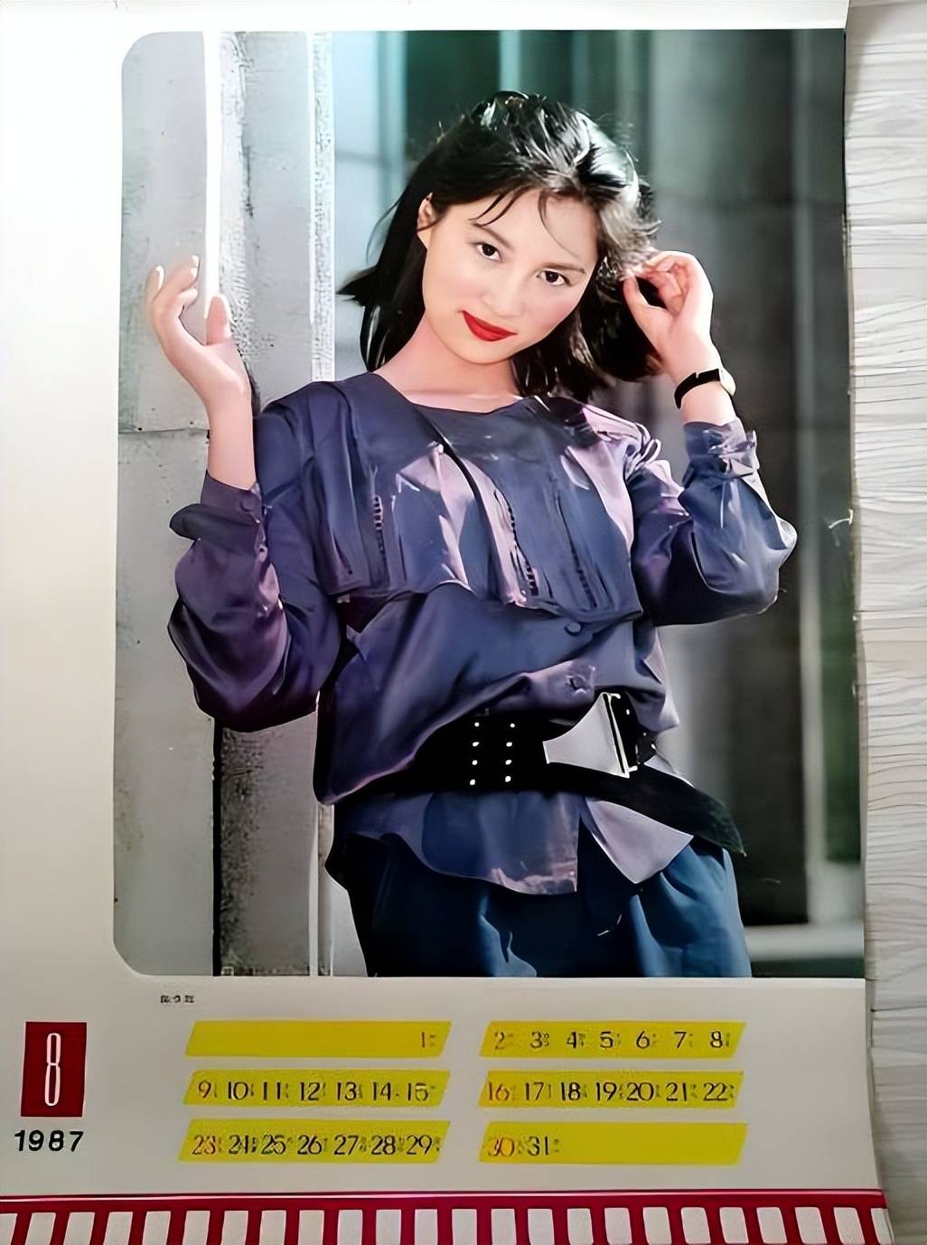 挂历女神魂抛异国:难忘电影演员殷亭如,角色里永恒的80年代芳华