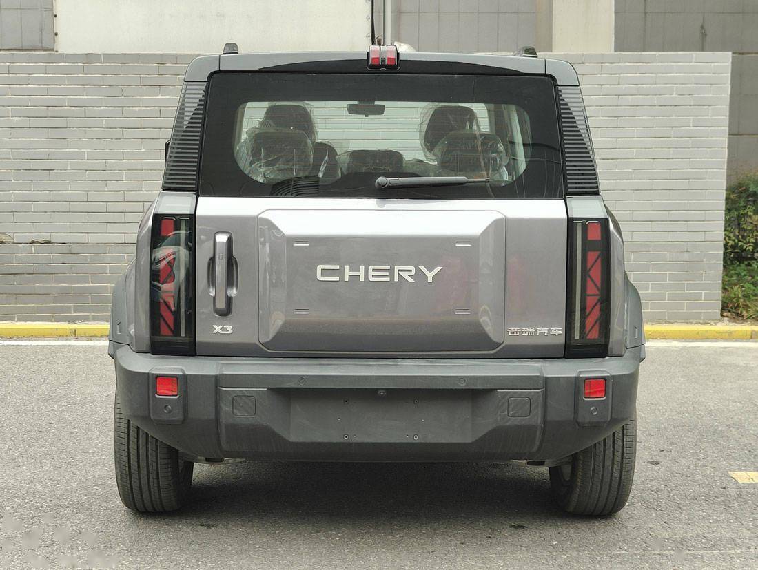 iCAR X3/X3 Plus工信部申报图曝光，纯电动力，方盒子SUV造型