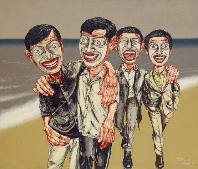 曾梵志.当代著名油画家｜在画布上探索灵魂的艺术人生插图4中国题字网