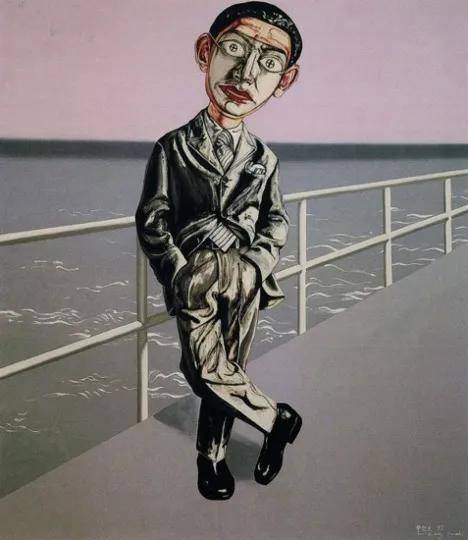 曾梵志.当代著名油画家｜在画布上探索灵魂的艺术人生插图30中国题字网