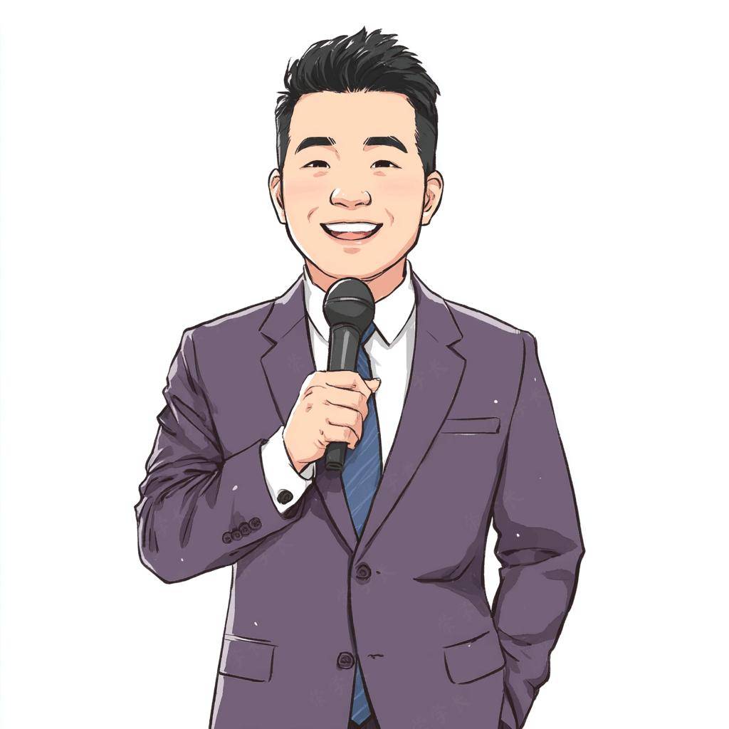 适合主持人用的卡通头像