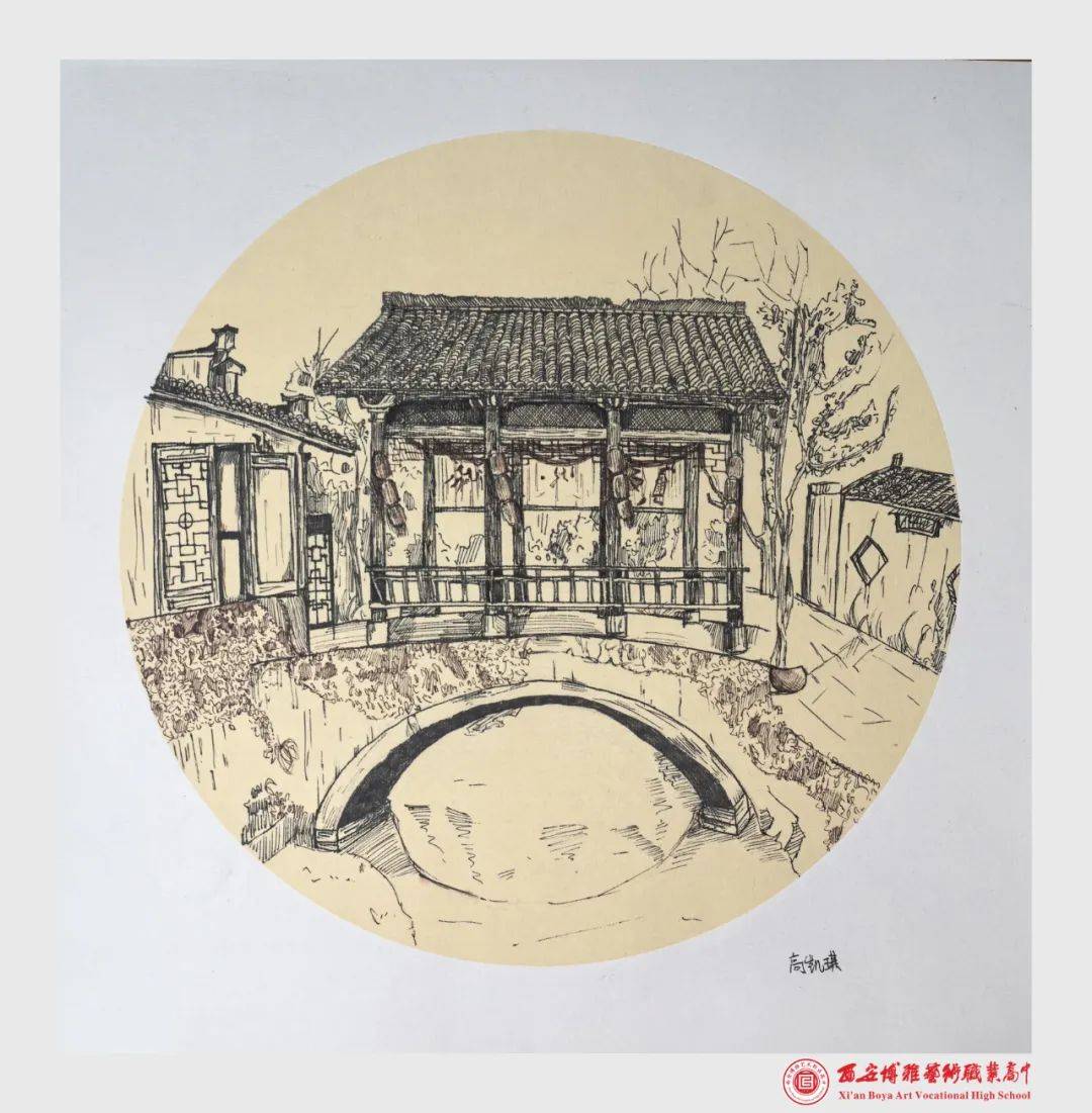 皖南写生作品集首发(屏山篇):以青春笔触绘就徽州古韵