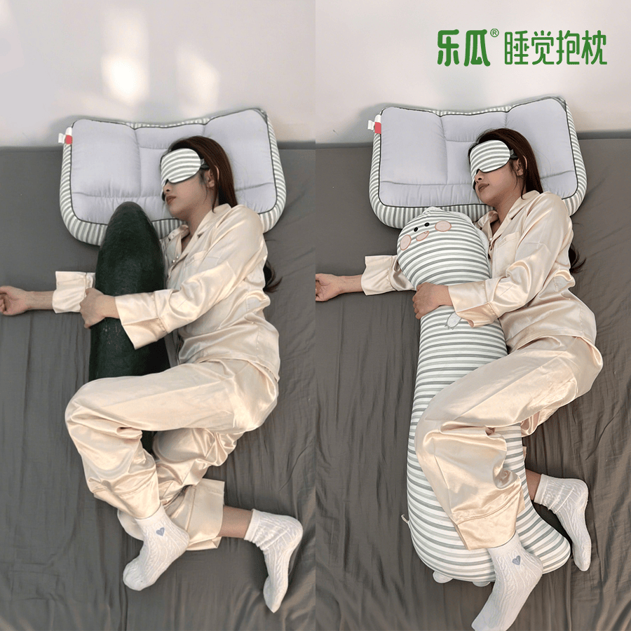 "抱冬瓜睡觉"隐患多,乐瓜凉皮睡觉抱枕成夏日安睡新选择