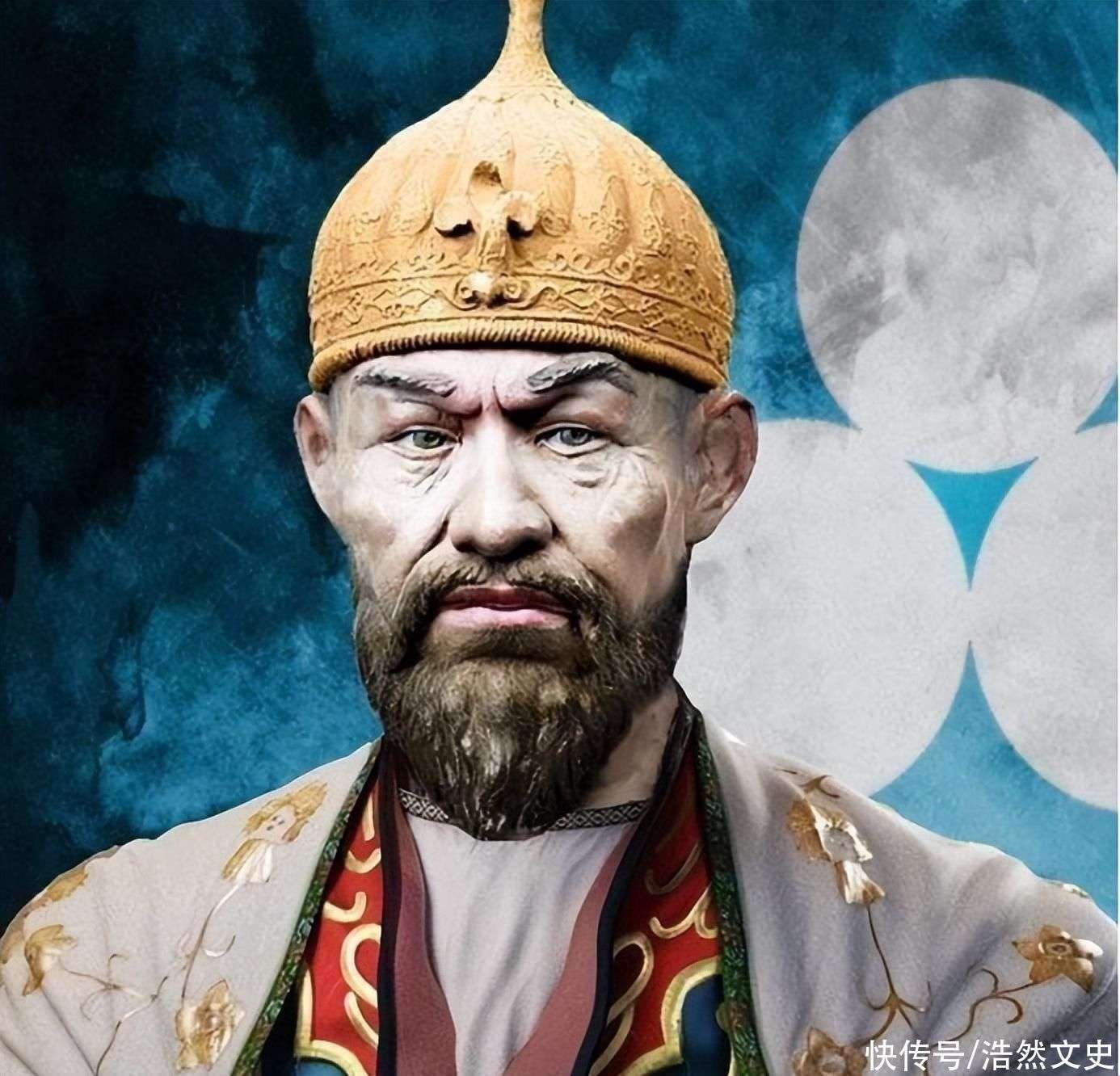 蒙古版明太祖,开创了统一中亚的大帝国,玩分封,立孙子,搞砸了