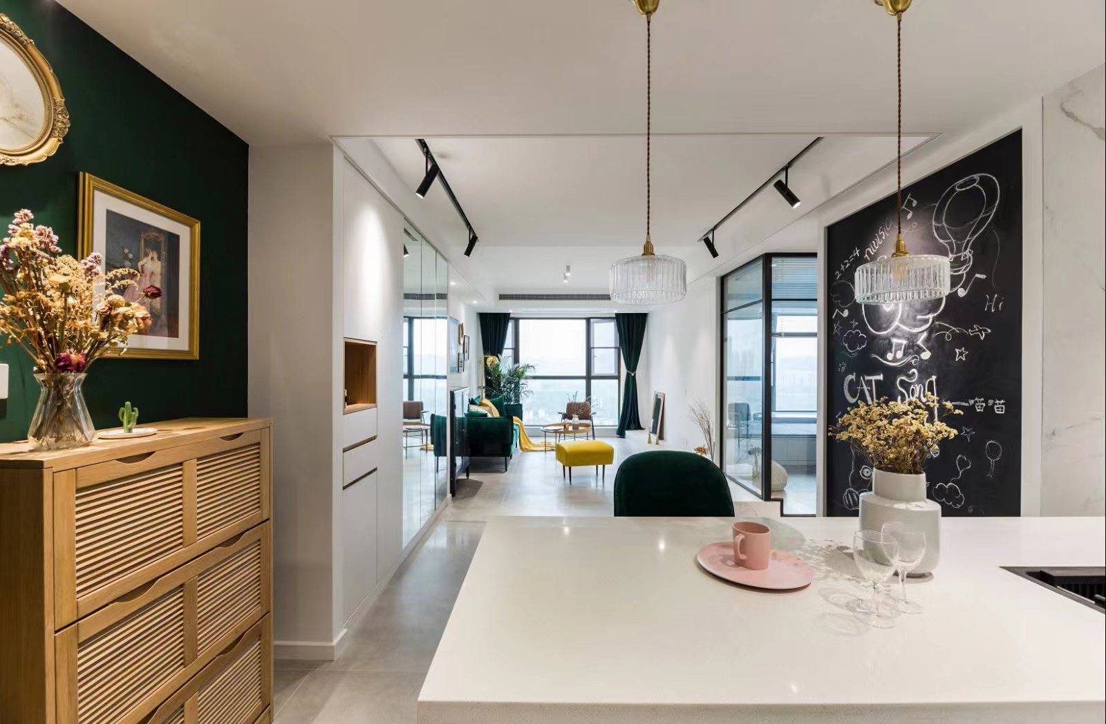 上海竑宇设计3个月精筑"馨尚佳苑"北欧全屋定制,业主盛赞!