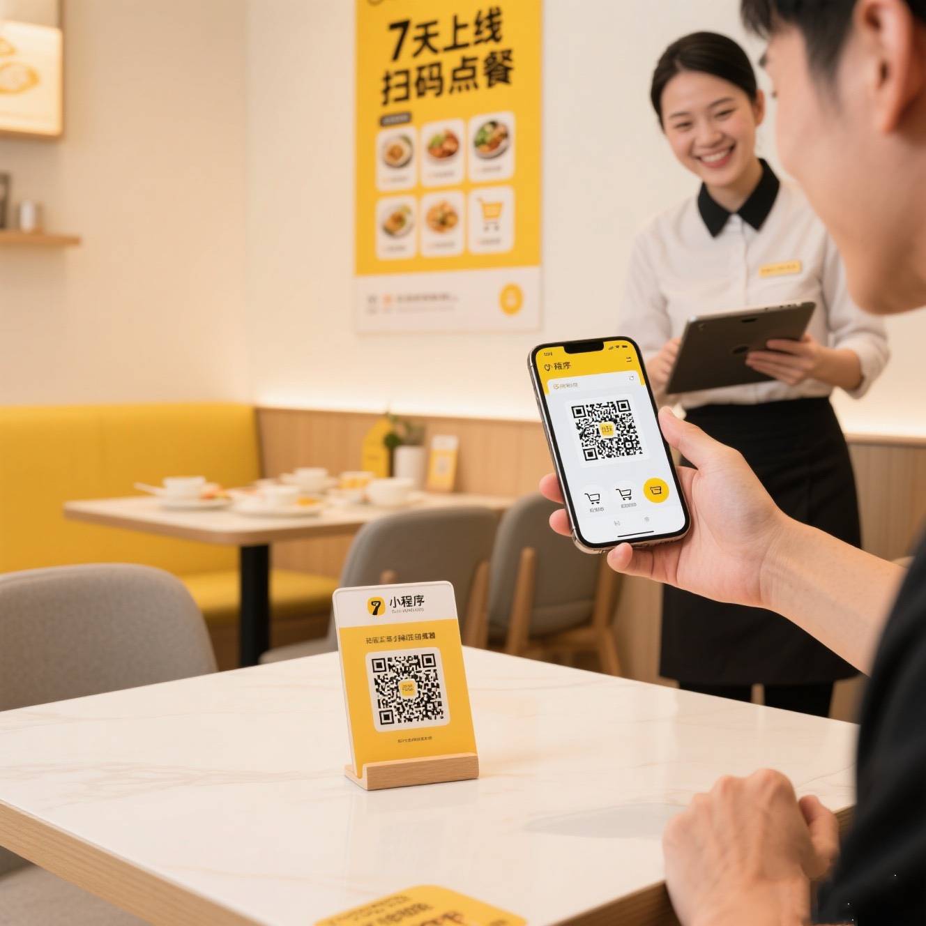 餐饮店扫码点餐小程序如何做?7天上线方案