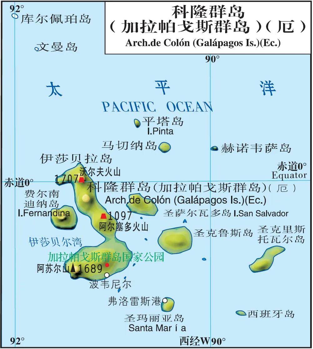 厄瓜多尔不算海上强国,为何在1100公里外的太平洋有个群岛?