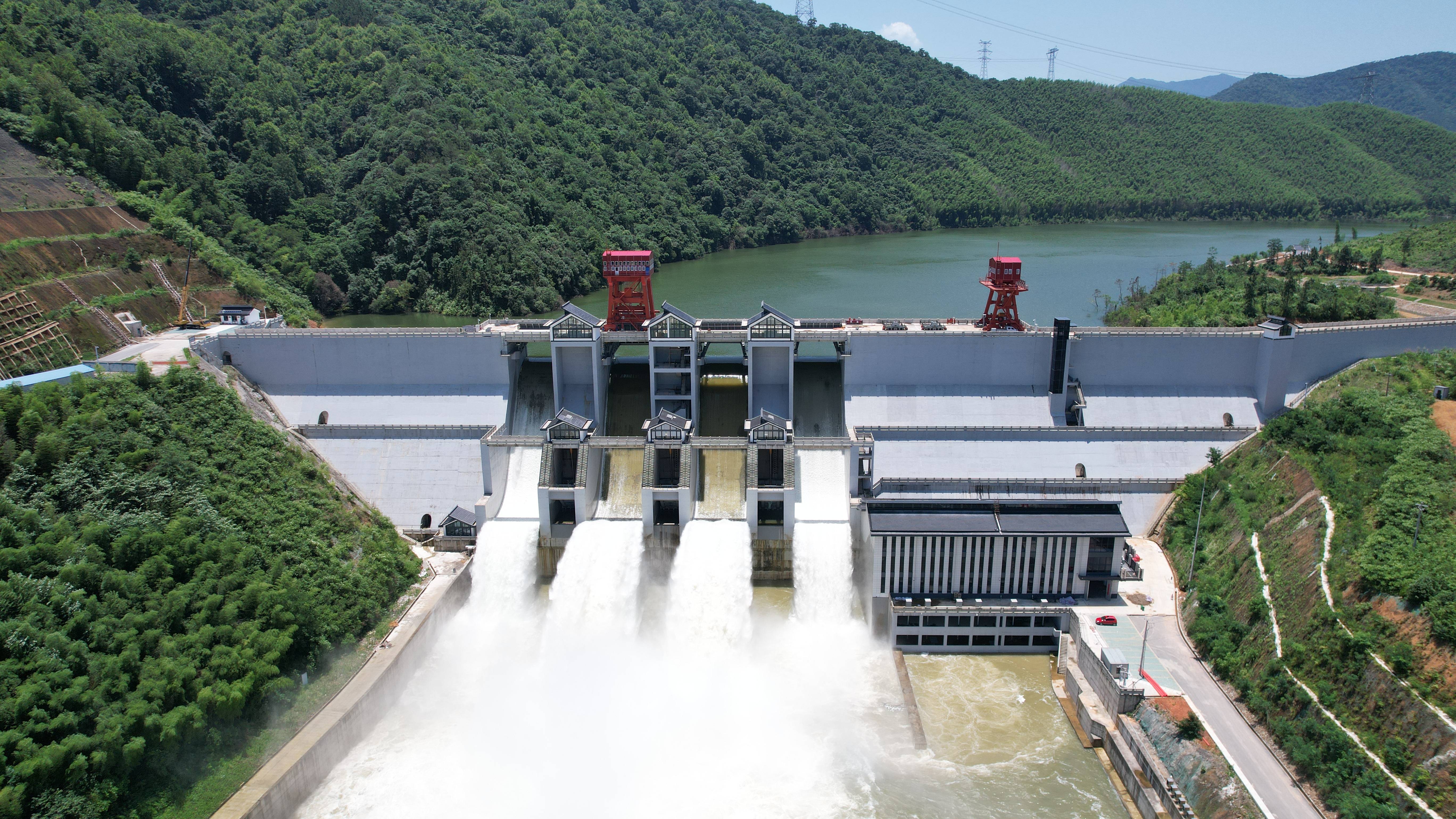 安徽省牛岭水库通过投入使用验收