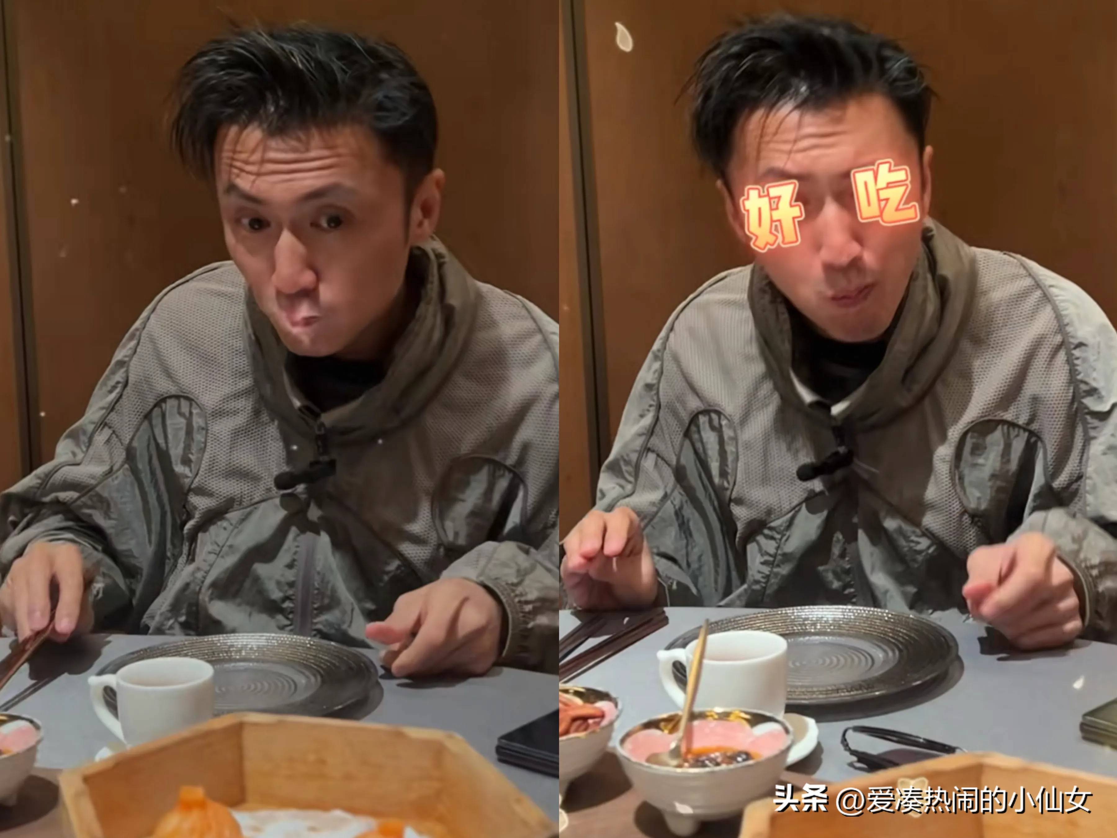 谢霆锋七夕过生日,狄波拉大红大绿,谢贤老得认不出,王菲没现身