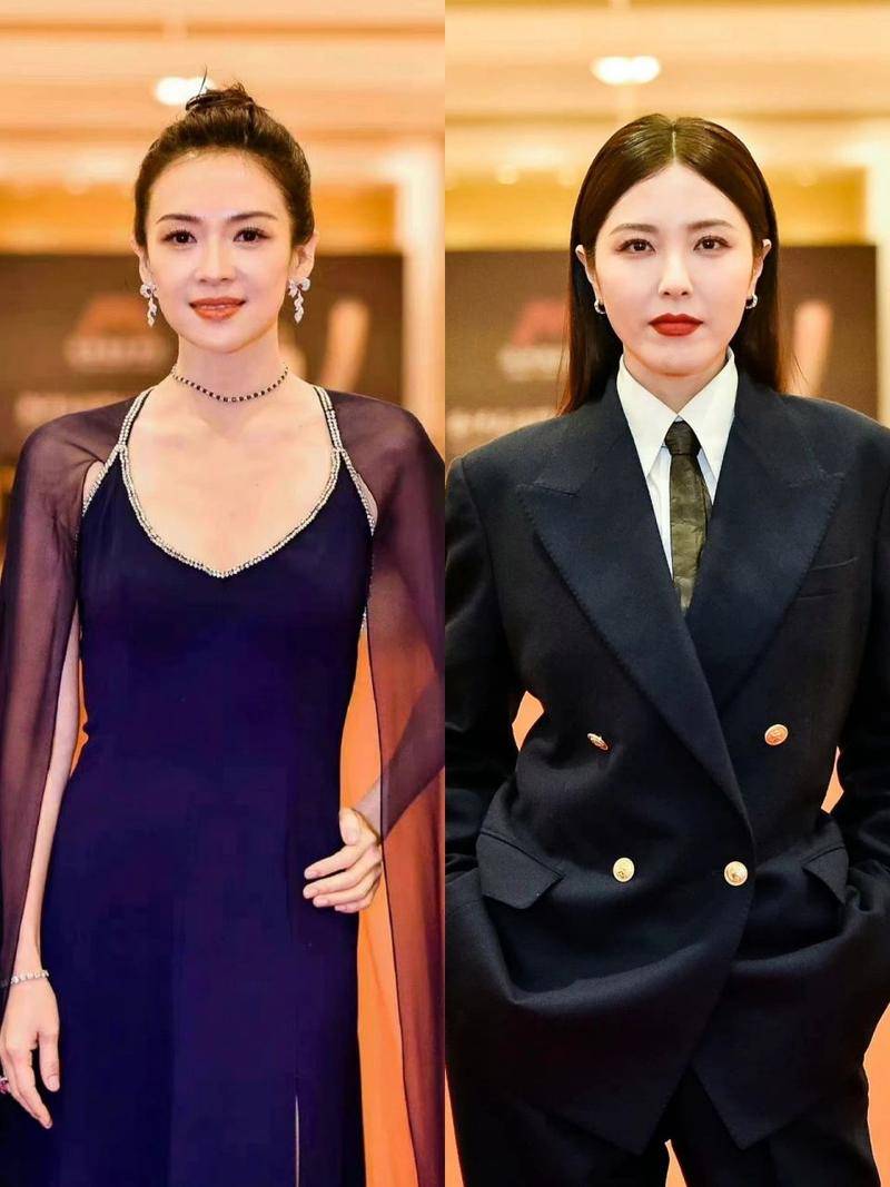 曾黎和章子怡早期同框谁的颜值更为突出?