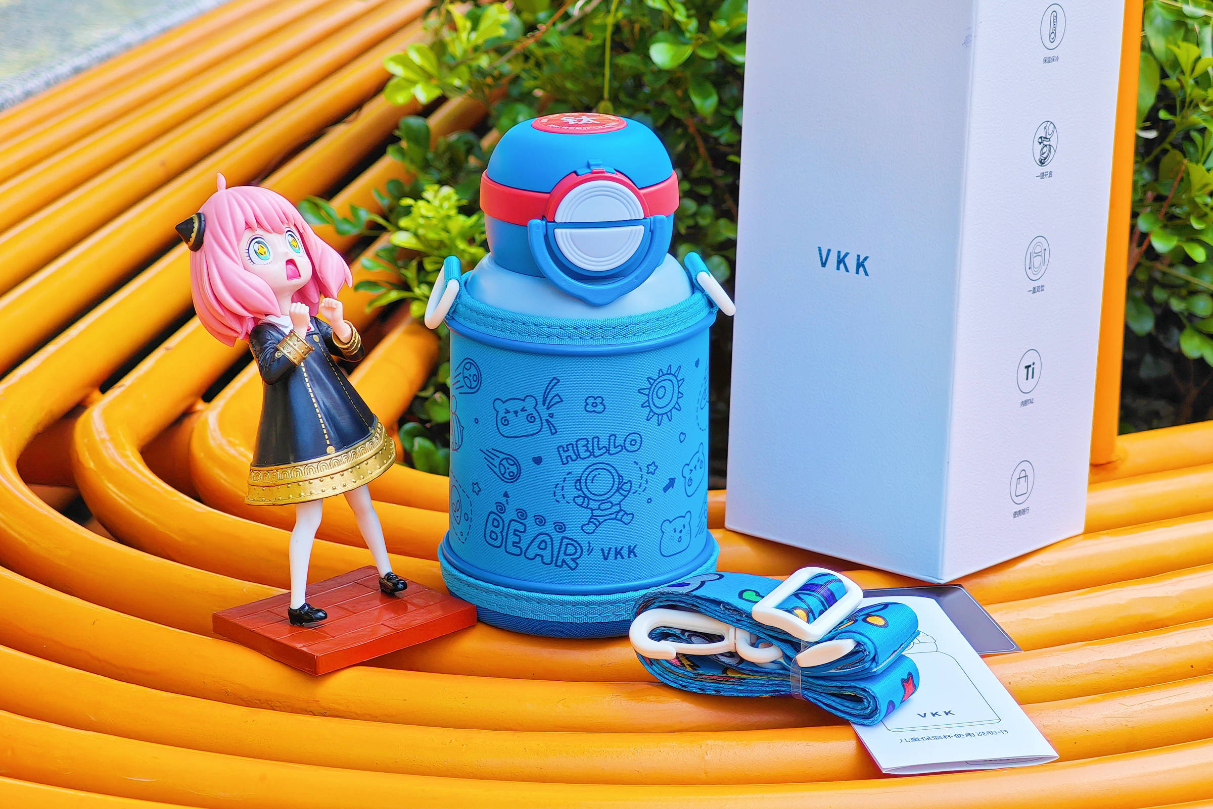 宝宝喝水钛放心!欧盟认证,0胶水0重金属,宫菱儿童保温杯测评