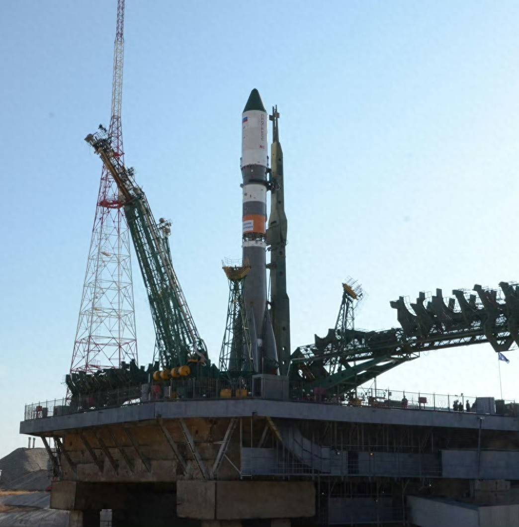 在哈萨克斯坦拜科努尔航天发射中心31号发射场,"进步ms