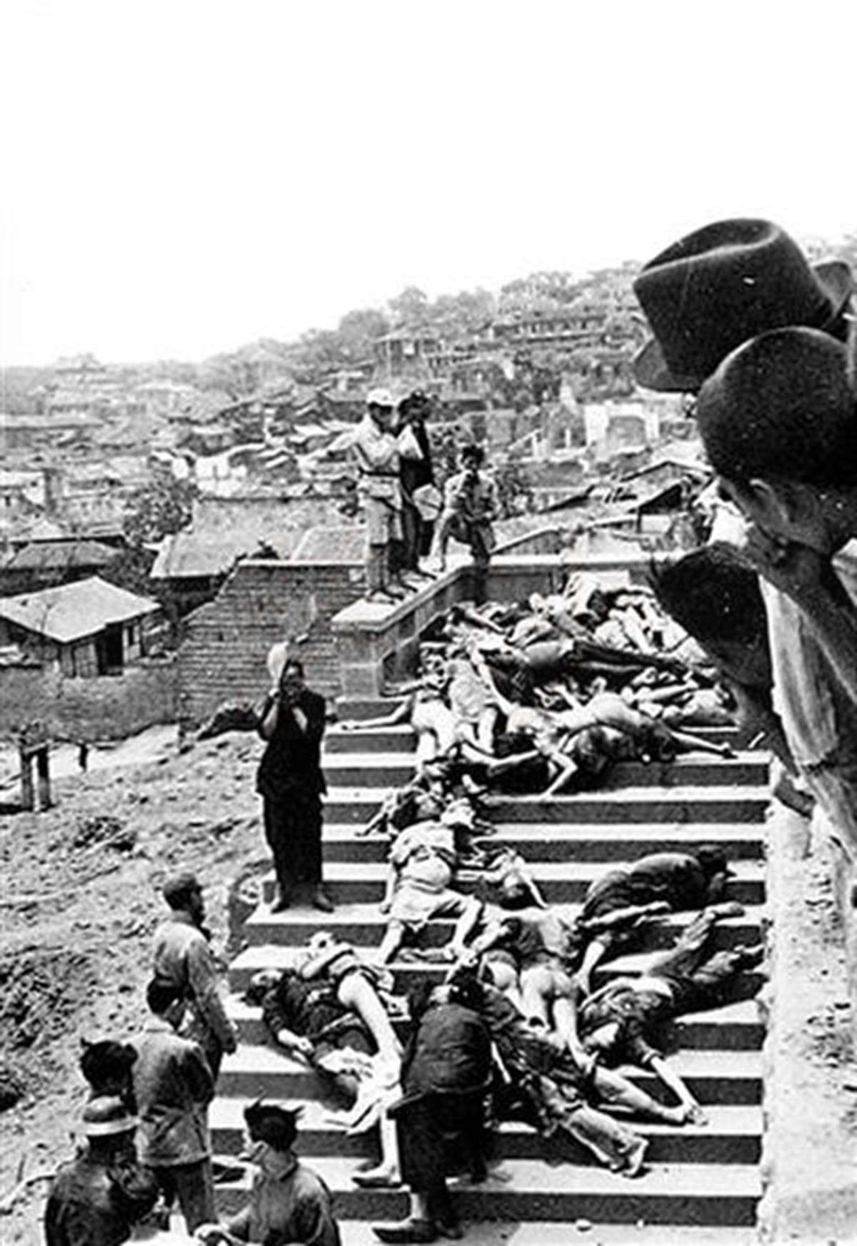 重庆大轰炸中,中国空军击落多架日军战机,击毙日军"轰炸之王"