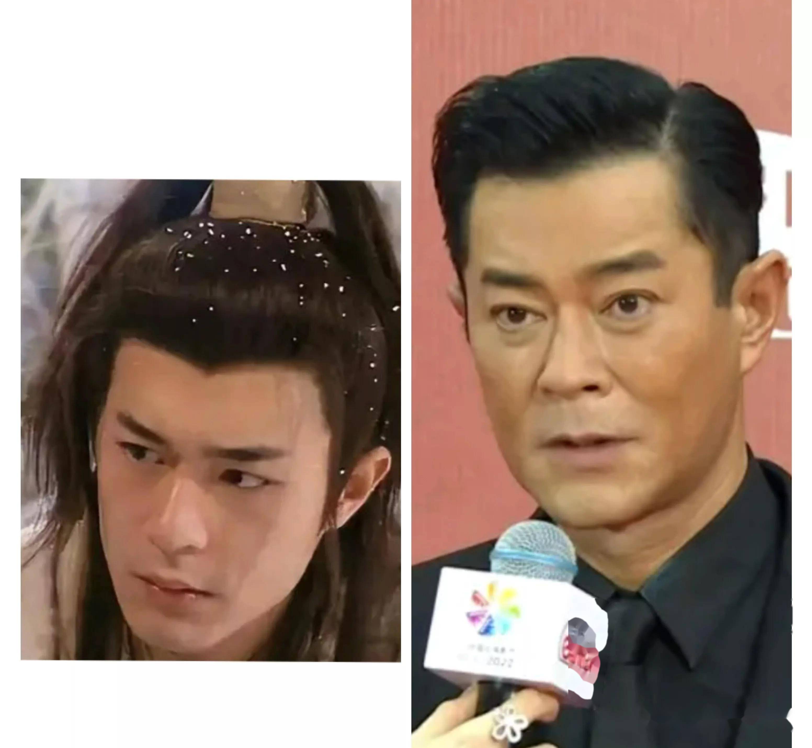 满脸科技和狠活!忍了古天乐和陈浩民,看到毛宁我真的忍不住笑了