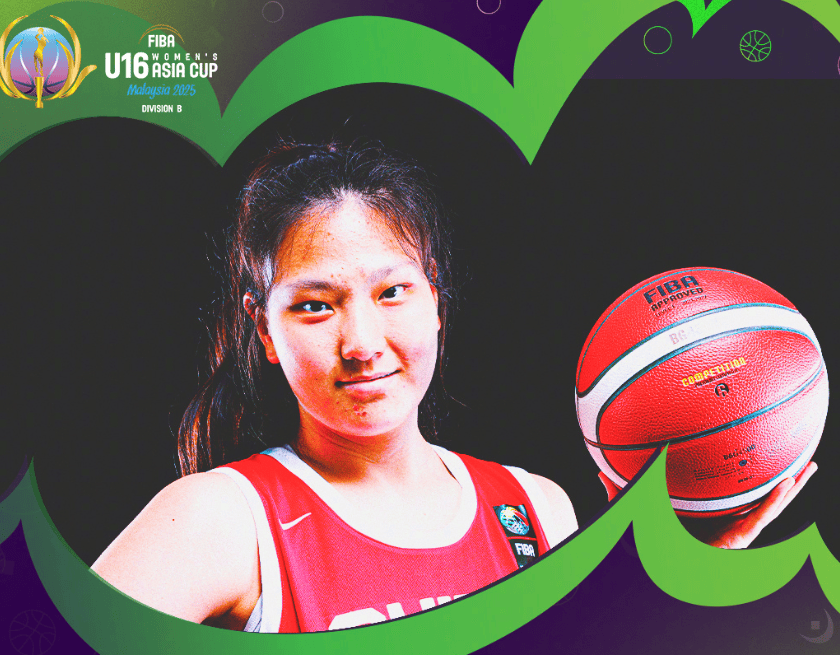 U16女篮亚洲杯，中国女篮57