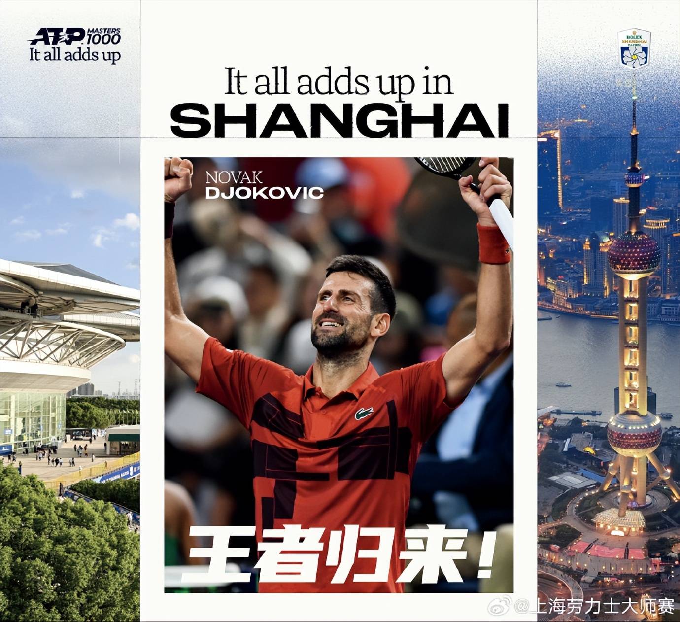 德约科维奇冲击上海大师赛第五冠，群星云集再掀网球热潮