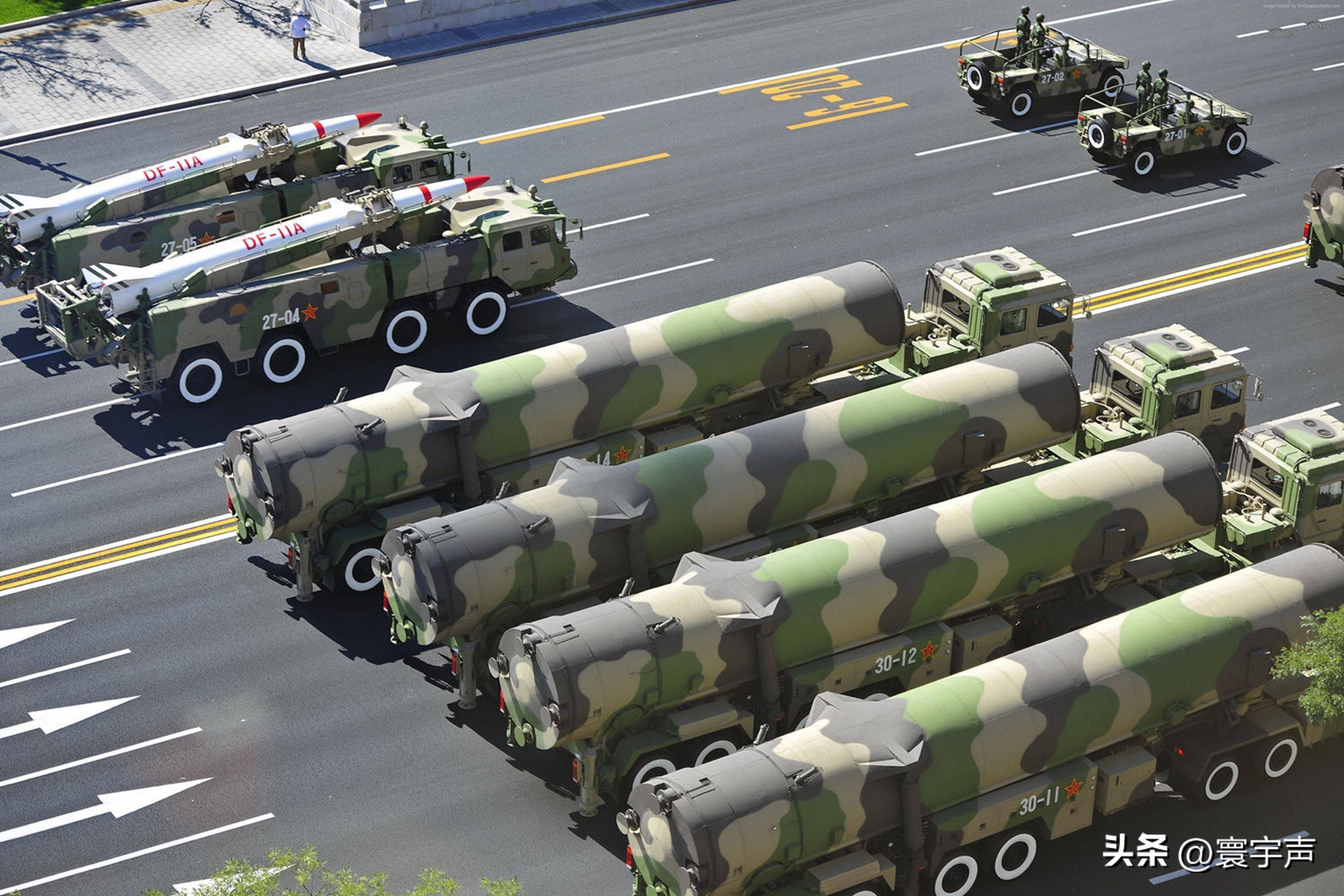 东风导弹体系集中亮相,陆海空基全覆盖,中国力量战略底气足