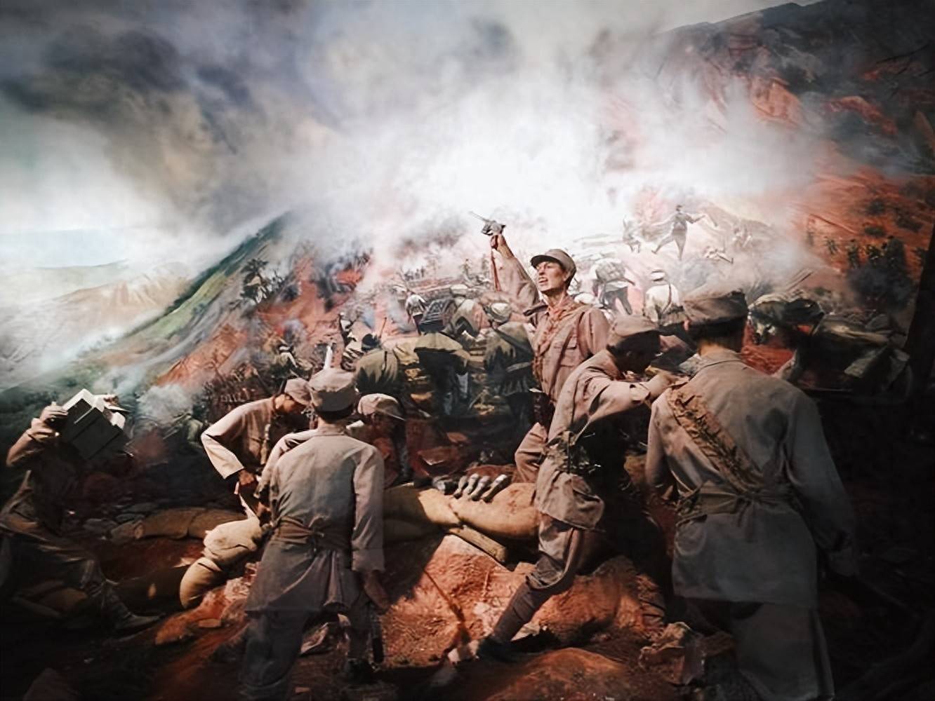 强渡大渡河的十八勇士,1955年,授衔最高的一位是什么军衔?