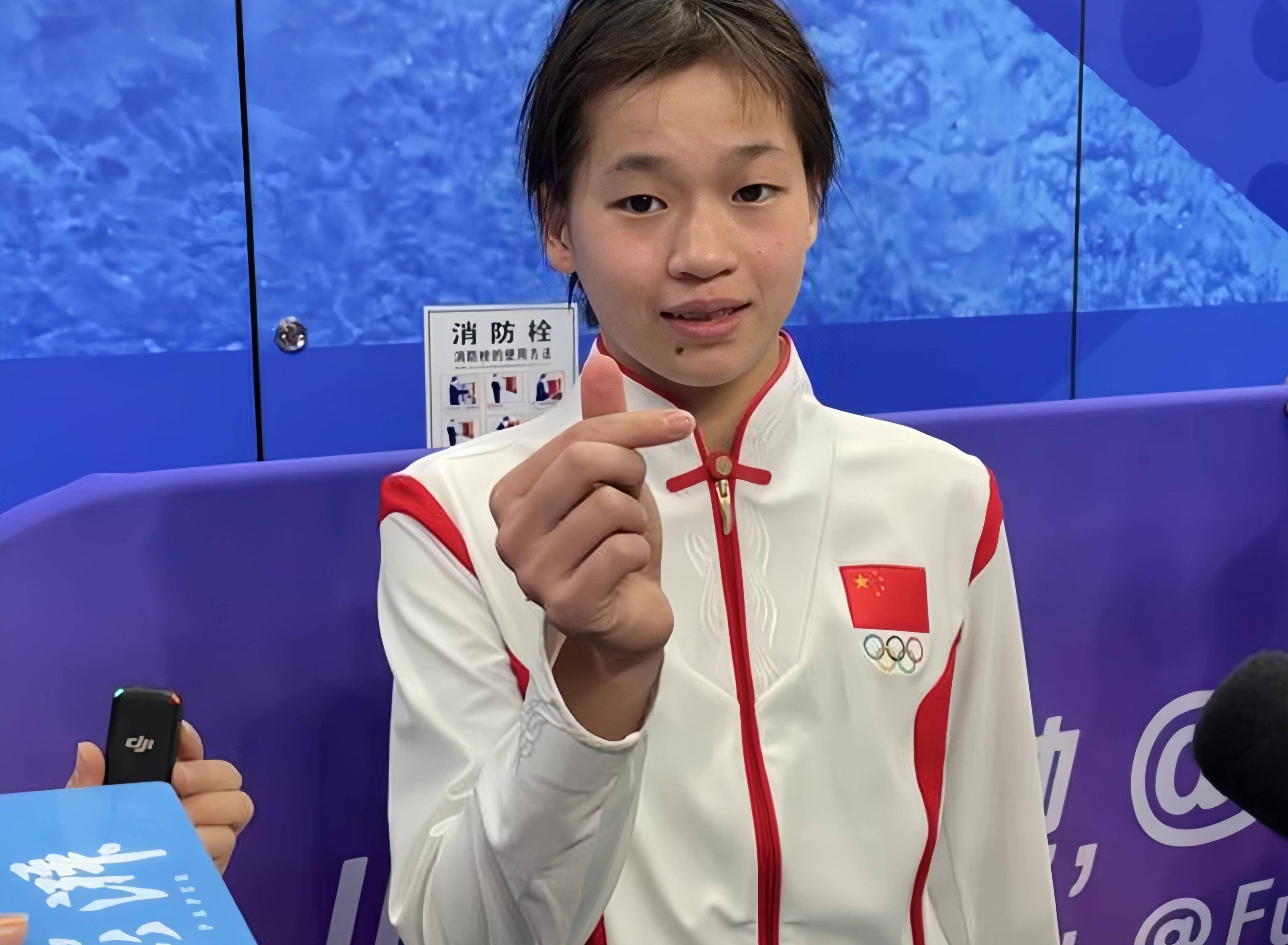 比赛失利的全红婵,如今已走上了另一条道路