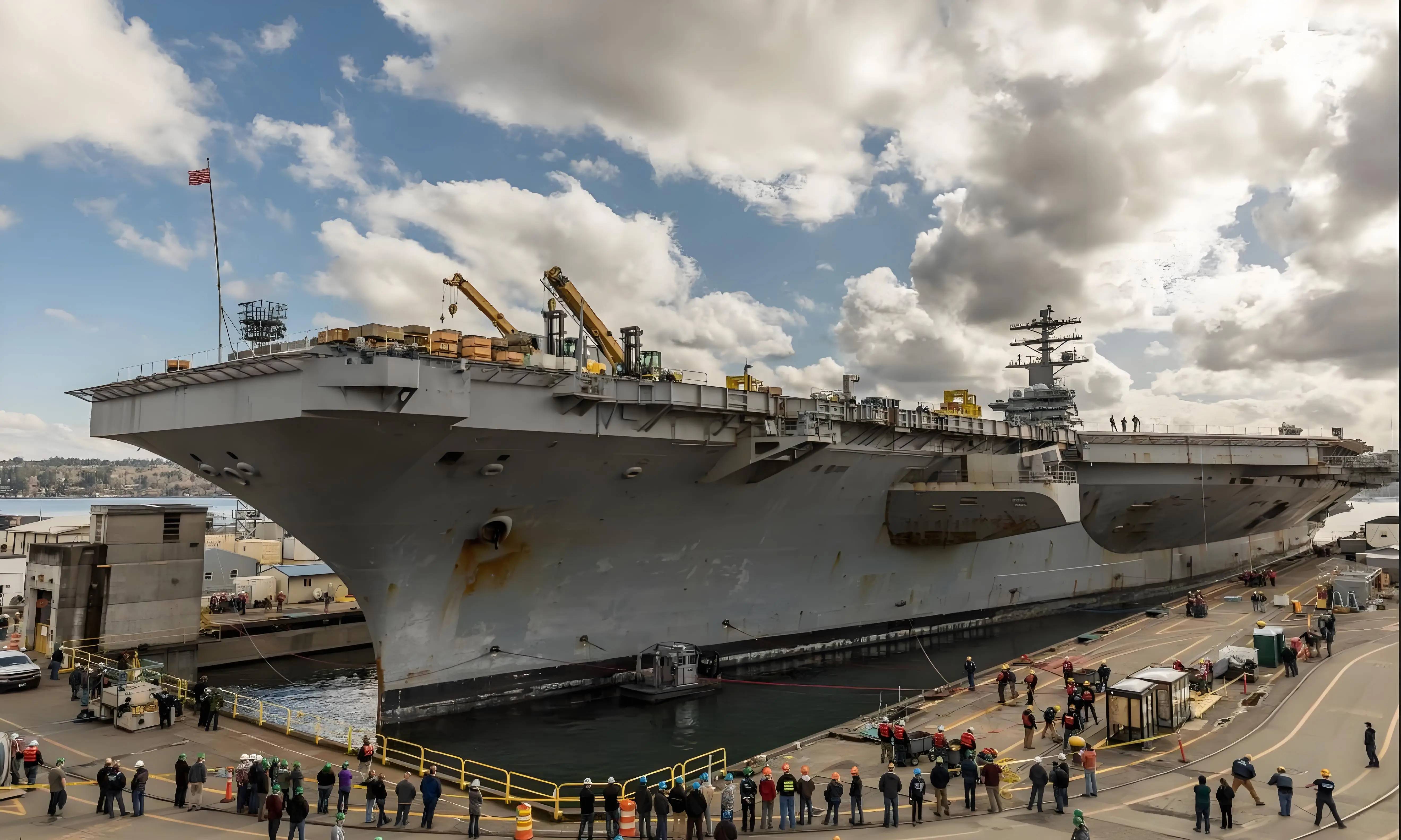 中国全新004航母已开建,排水量11万吨搭载了90架舰载机!