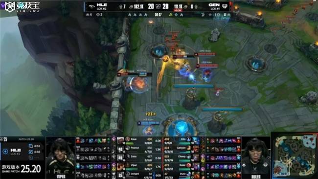 LOL-S15：Ruler火力全开 GEN 3-1力克HLE挺进四强