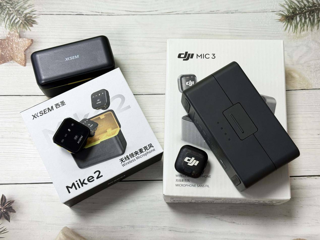 大疆领夹麦克风怎么样?领夹麦克风哪个品牌好?西圣VS大疆领夹麦